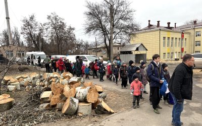 Haastava tehtävä! Avustus menee perille sotatoimista huolimatta